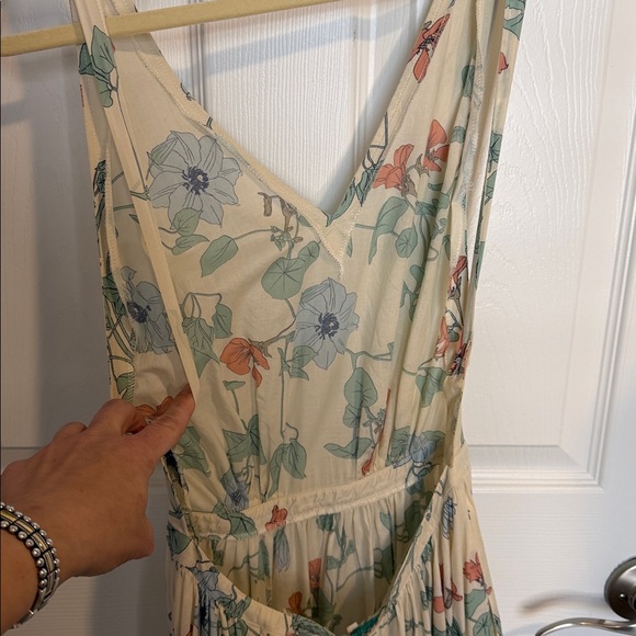 Vintage CACHAREL romantic floral dress made in France EU 40 two pockets - Picture 14 of 16